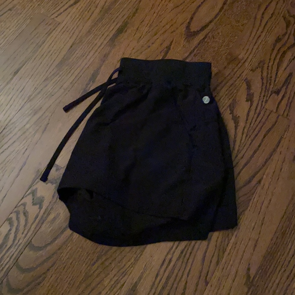 Black shorts